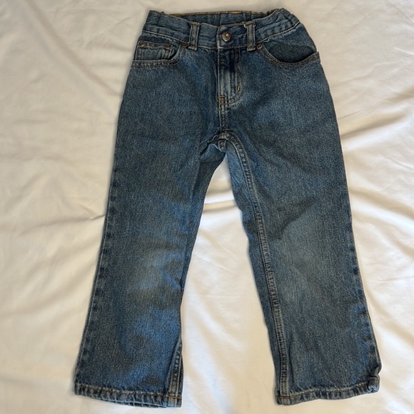 Faded Glory Other - Faded Glory Kids Medium‎ Wash Bootcut Jeans Boys Size 5 Adjustable Waist